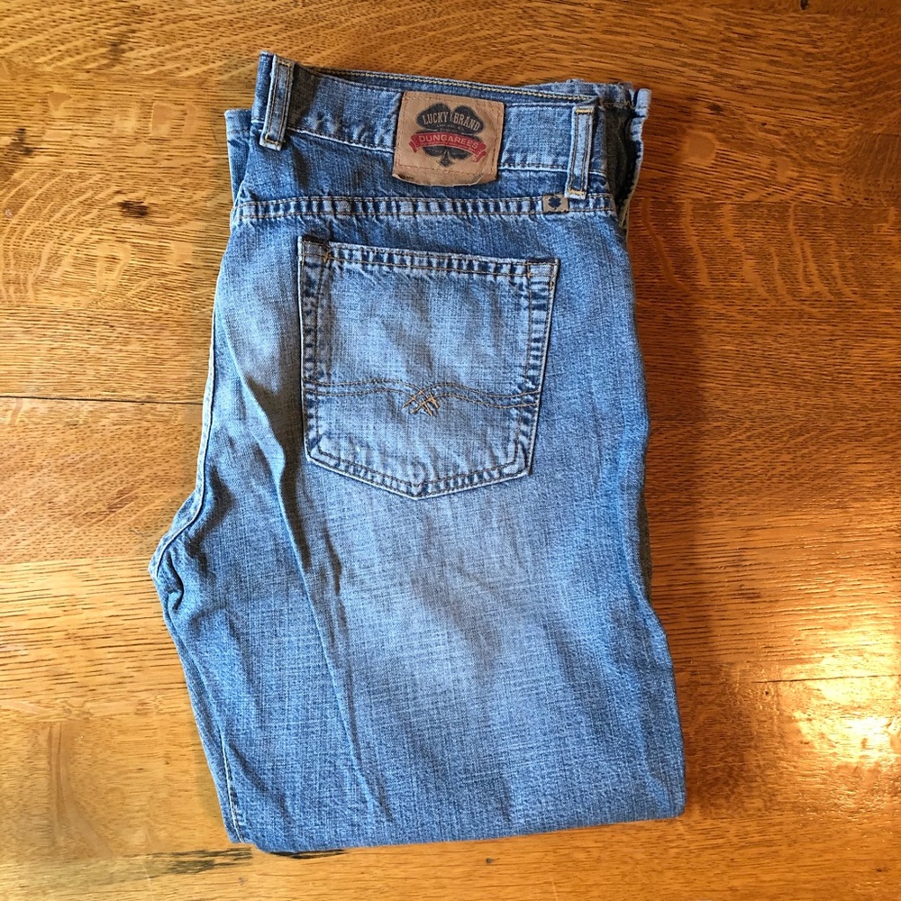 VINTAGE Lucky Brand custom crop jeans size 10